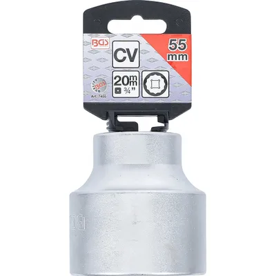 Image de BGS Douille à douze pans entraînement carré intérieur 20 mm (3/4") SW 55 mm - 7455
