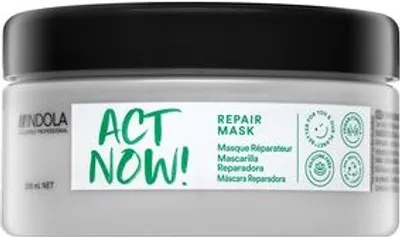 Produktbild von Indola Act Now Repair, 200 ml, Unisex, Sprödes Haar, beschädigtes Haar, Stumpfes Haar, Alle Farben, Nährend, Reparatur, Weichmachend, Verstärkung, Avocadoöl, Sheabutter