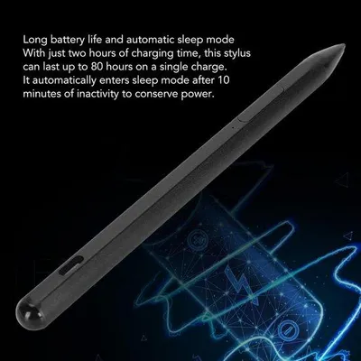 Produktbild von Digitale Stift - Präzise Schreibe - 4096 Druckempfindlichkeit - 80 Stunden Akku - Schwarz