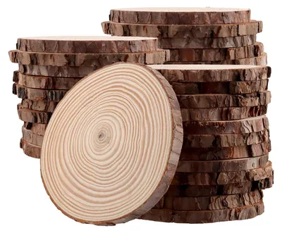 Produktbild von Natürliche Holzscheiben für kreative Projekte