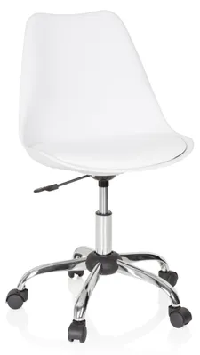 Obrázek produktu pro hjh OFFICE Kancelářská židle FANCY PRO bez područek otočná židle z umělé kůže