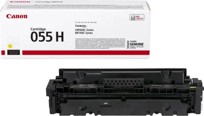 Zdjęcie produktu dla Canon 055H, 5900 stron(y), Żółty, 1 szt.