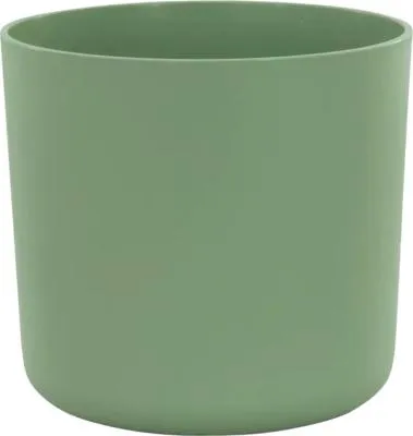 Zdjęcie produktu dla Plastikowa osłonka na doniczkę Lora Ø 14 cm pistacjowa
