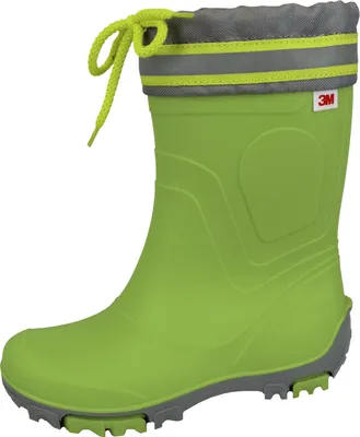 Produktbild von Bockstiegel Kinder Gummistiefel Regenstiefel Bente, Farbe:Grün, Artikel:-4259 hellgrün / dunkelgrau, Schuhgröße:36-37