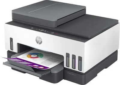 Zdjęcie produktu dla HP Smart Tank 790 Bezprzewodowe All-in-One W kolorze Drukarka, Drukowanie dwustronne; Kopiowanie, skanowanie, Termiczny druk atramentowy, Drukowanie w kolorze, 4800 x 1200 DPI, A4, Bezpośrednie drukowanie, Szary