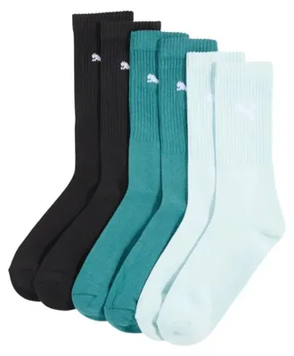 Obrázek produktu pro Puma ponožky, sada 3 kusů, barvy: černá, tmavě zelená, modrá, model 880355, velikost: 39/42