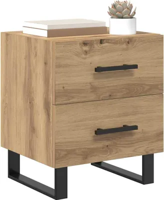 Immagine prodotto di vidaXL Comodino Artisan in rovere 40 x 35 x 47,5 cm Materiale in legno