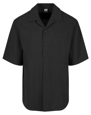 Obrázok produktu pre Urban Classics - Pánska košeľa s krátkym rukávom TN1642 (S) (čierna)