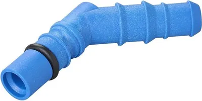 Productafbeelding van Hadicoude met O-ring voor 10/12 mm, blauw