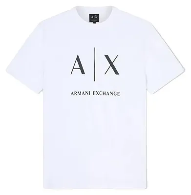 Obrázok produktu pre Armani Exchange Xm002683_af10356 Tričko s krátkym rukávom, biele, M, pánske, biele, M