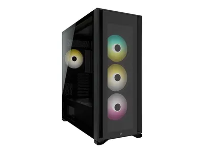 Image de Corsair iCUE 7000X RGB - FT - E-ATX - panneau latéral avec fenêtre (verre trempé)