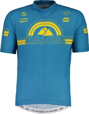 Produktbild von Maloja PlajetM Herren Radtrikot Trikot Bike Shirt Biketrikot Top Fahrrad Hemd Grösse S Farbe Türkis