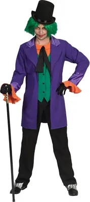 Produktbild von The Joker Heer Paars Kostuum 52-54