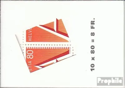 Produktbild von Briefmarken Schweiz 1994 Mi MH98 (kompl.Ausg.) gestempelt Freimarke