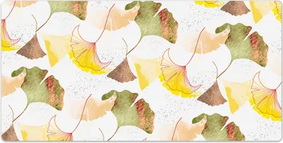 Produktbild von Mauspad - Schreibtischunterlage - 120x60 cm - Tischunterlage - Ginkgo geht