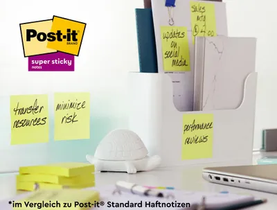 Immagine prodotto di Post-it 655-RSS8CY Post-it, foglietti adesivi super adesivi riciclabili, gialli