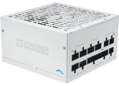 Productafbeelding van Modulaire PC-voeding SAMA G1000, 1000W, 80 PLUS Gold, ATX 3.1, PCIe 5.1 12VHPWR, 140mm ventilator, wit