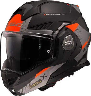 Zdjęcie produktu dla Odwracalny kask modułowy LS2 FF901 ADVANT-X Oblivion Matt Black Titanium rozmiar XS