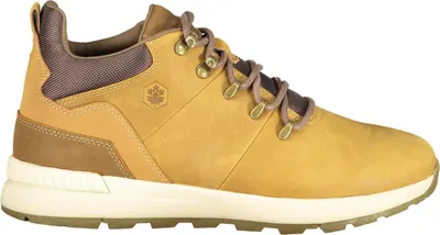 Immagine prodotto di Scarpa sportiva da uomo marrone - Stivale alto alla caviglia con dettagli a contrasto
