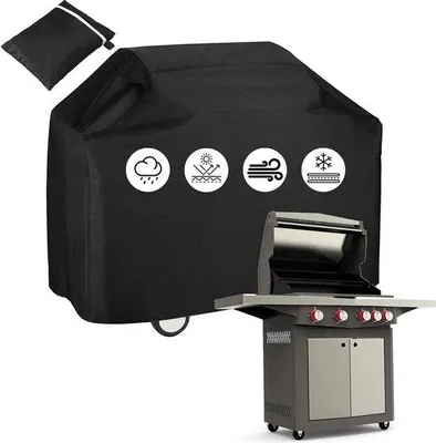 Produktbild von Gartengrill, gasgrill, Oxford-Stoff, Grillabdeckung, beschirmende Hülle, wasserdicht, 145 x 61 x 117 cm