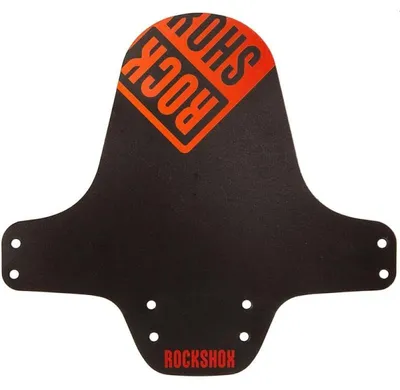 Image de ROCKSHOX Protège-roue "Fender" en plastique Passeport noir / rouge,