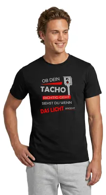 Produktbild von Spreadshirt | Auto Männer T-Shirt, M, Schwarz
