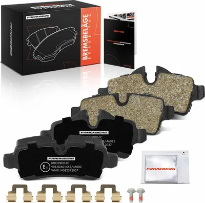 Produktbild von Frankberg 4x Bremsbeläge Hinterachse für MINI Mini Mini Cabriolet R56 R57 R55 R58 R59 2006-2015