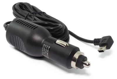 Zdjęcie produktu dla Mocna Ładowarka Samochodowa do Nawigacji GPS Kamery 5V 3A Kabel 3m Mini USB