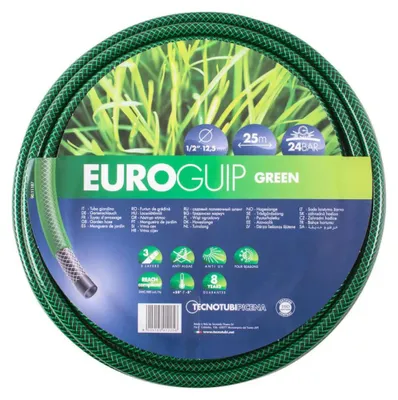 Immagine prodotto di Tubo Flessibile 25 M 1/2" Euroguip Verde