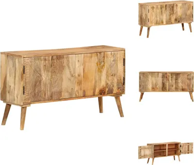 Obrázek produktu pro vidaXL Příborník Mango Massivholz 110x30x60 cm - Příborníky