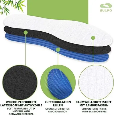 Obrázek produktu pro Vložky pro svěží nohy s extra tlumení