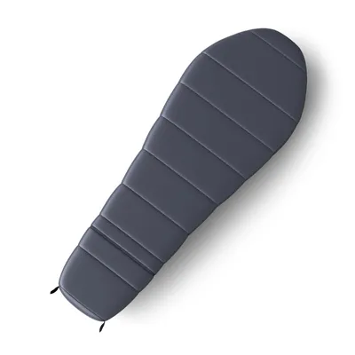 Obrázok produktu pre Husky mumiový spací vak pre deti Magic -15°C Mustard 2024 150-180 cm - modro-žltý