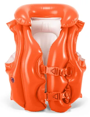 Produktbild von Intex 58671EU, Orange, Schwimmweste, Einfarbig, Vinyl, 3 Jahr(e), 6 Jahr(e)