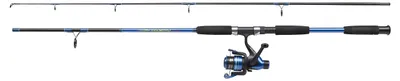 Produktbild von Shakespeare Firebird Spinnrute und Rolle Combo - vorgespult mit Schnur, bereit z