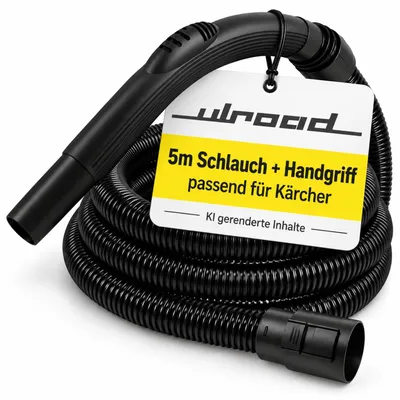Produktbild von 5m Staubsauger schlauch passend für Kärcher WD1 WD2 WD3 WD4 WD5 WD6 WD7