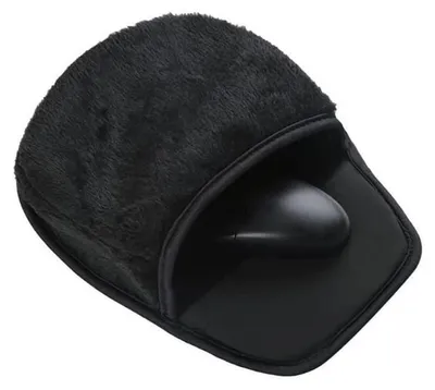 Produktbild von Beheizbares USB-Mauspad, Schwarz
