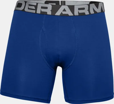 Obrázek produktu pro Boxerky UA Charged Bavlna 6in 3 Pack-BLU