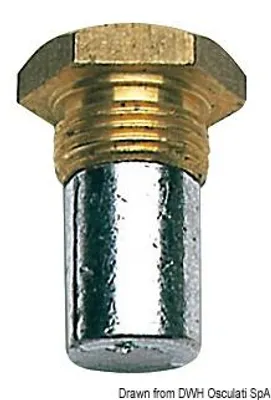 Immagine prodotto di Tappo in zinco 18x1,50 Ø 15x35 , 1 pezzo