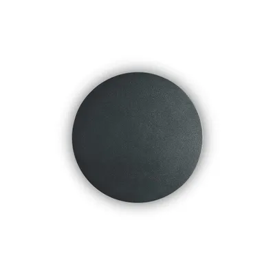 Immagine prodotto di Applique Moderna Cover Alluminio Nero Led 9,5W 3000K Luce Calda D15Cm