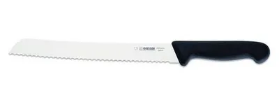 Image de Couteau à pain Giesser Couteau de pâtissier à lame dentelée 6 mm - Lame 24 cm noir