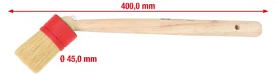 Image de KS TOOLS Pinceau rond coudé pour pâte de montage de pneus Ø 45 mm - 100.4020