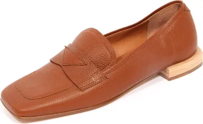 Produktbild von G5286 mocassino donna ZINDA tan leather loafer woman