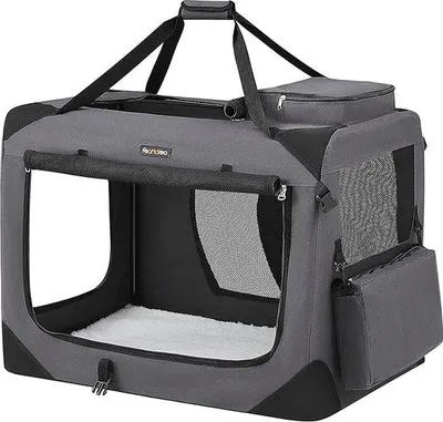Productafbeelding van Famanu transportbox voor kleine huisdieren - afmetingen: 81 x 58 x 58 cm