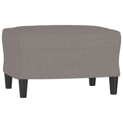 Produktbild von vidaXL Fußhocker Taupe 60x50x41 cm Stoff
