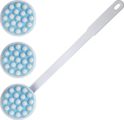 Immagine prodotto di Lubrificante e massaggiatore per la schiena 2-in-1. Accessorio per la lubrificazione in 3 pezzi. Applicatore di crema per la schiena. (Lubrificante e massaggiatore per la schiena 2-in-1)