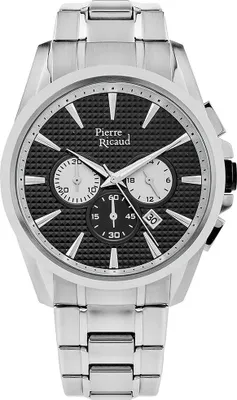 Image de Montre Pierre Ricaud pour homme P60017.5114CH argenté