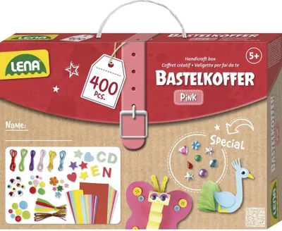 Imagen del producto de Lena SM42714, Kit creativo para niños, a partir de 5 años, Multicolor