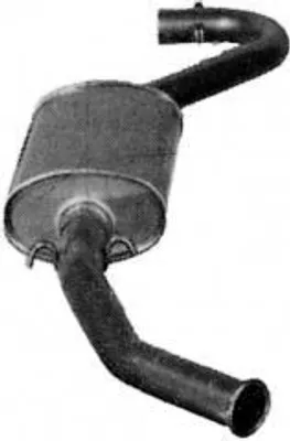 Produktbild von Imasaf Endschalldämpfer hinten 35.80.07