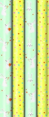 Produktbild von A Sortiment Geschenkpapier Primavera Ostern - 20 Röllchen € 3,95 - Bundle