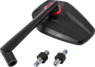 Produktbild von Highsider Lenkerspiegel M10x1,25R+L Schwarz für Ducati, Honda